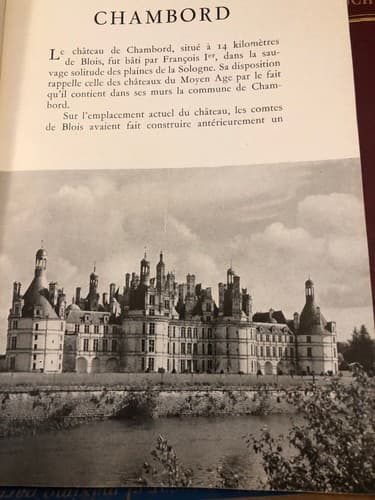 CHATEAUX DE LA LOIRE Paris, Du Chene 1948 - Thumbnail 4