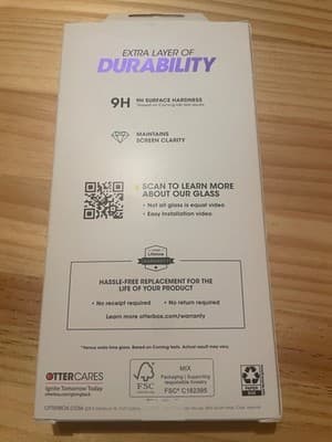 OtterBox Alpha Glass Screen Protector iPhone 14 Pro Max 9H Smudge Resistant - Thumbnail 2