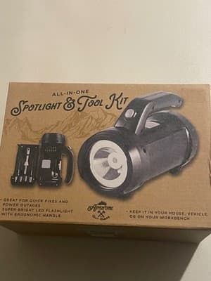 Adventure Out There Spotlight & Tool Kit LED Flashlight All-in-One Tool Set - Image 1