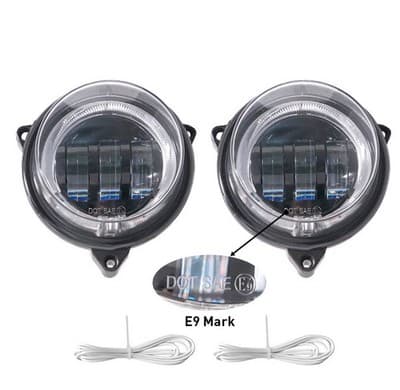 Can-Am Outlander G2 LED Headlight Pair 12V Halo Ring Front Lights 2012-2022 - Thumbnail 10