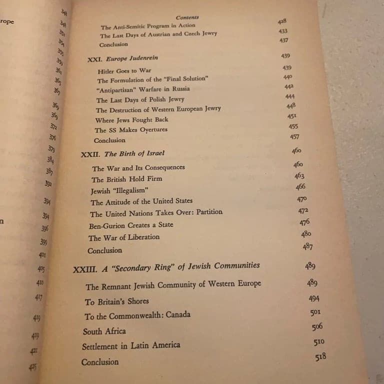 The Course Of Modern Jewish History by Howard Morley Sachar (1958) | eBay - Thumbnail 10