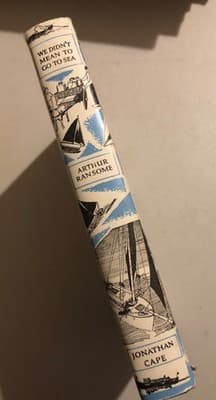 Arthur Ransome We Didnt Mean Go to Sea Hardcover Jonathan Cape ISBN 0224021230 - Thumbnail 3