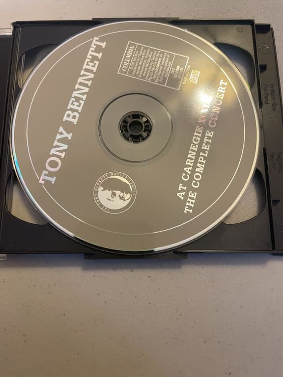 At Carnegie Hall June 9 1962: Complete Concert by Tony Bennett (CD, 1997) - Thumbnail 4
