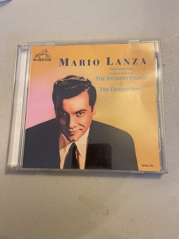 Mario Lanza Sings Songs From The Student Prince & The Desert Song / Romberg - CD - Image 1