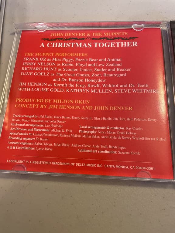 John Denver & The Muppets | A Christmas Together CD | eBay, * - Thumbnail 4