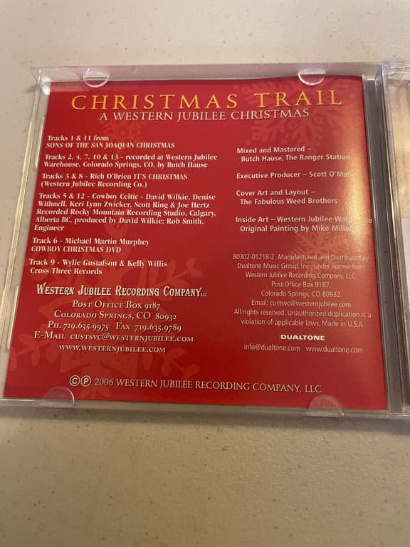 Various Artists - Christmas Trail cd - Thumbnail 4