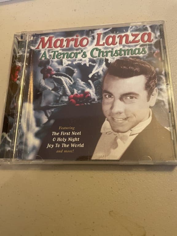 MARIO LANZA "A TENOR'S CHRISTMAS" (CD, 2002, BMG) - Image 1