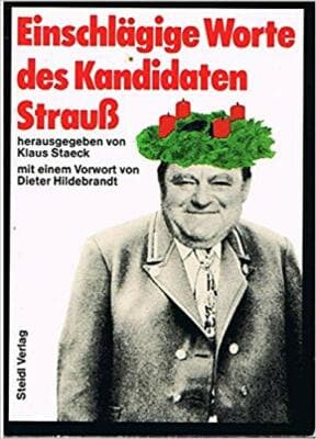 Einschlägige Worte von Franz Josef Strauß - Image 1