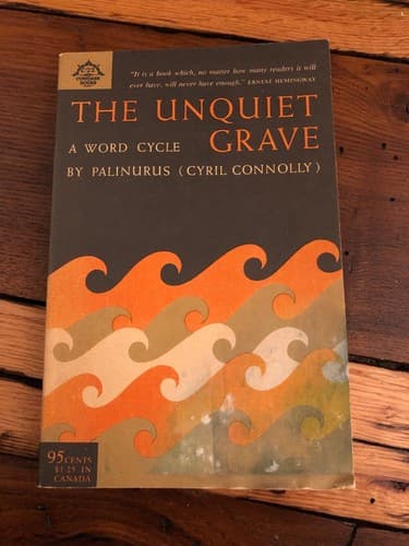 The Unquiet Grave: A Word Cycle Palinurus/Discolored/ Acceptable Reading Copy - Image 1