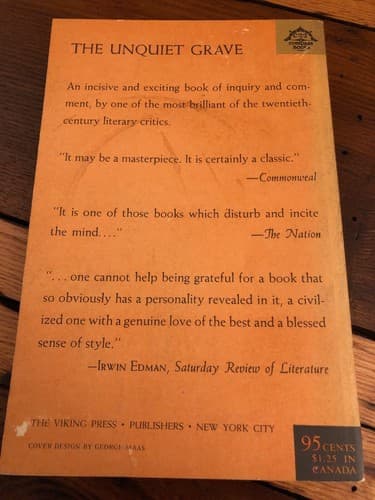 The Unquiet Grave: A Word Cycle Palinurus/Discolored/ Acceptable Reading Copy - Thumbnail 4
