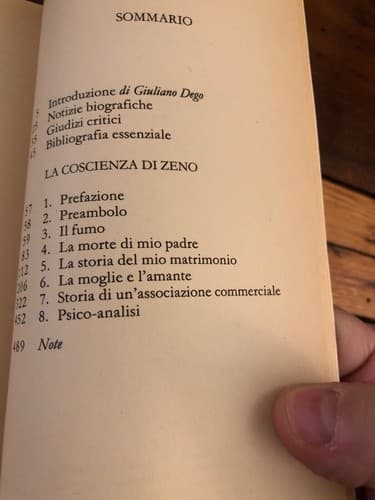 La coscienza di Zeno / Italo Svevo/ Rizzoli 1989 SC - Thumbnail 4