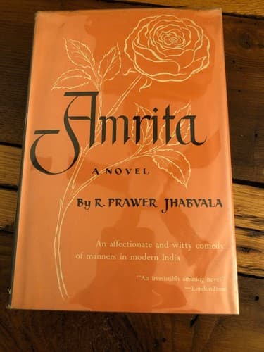 AMRITA R Prawer Jhabvala 1st American Edition Hardcover 1956 - Thumbnail 6