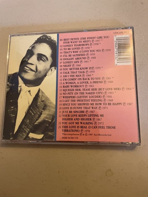 JACKIE WILSON Very Best CD UK Ace CDCHK-913 Remastered NM - Thumbnail 2