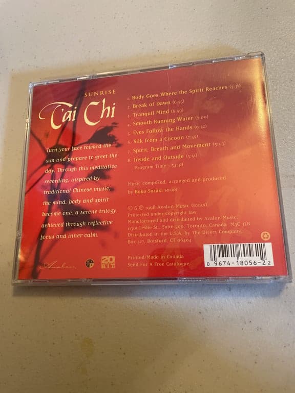 Taï Chi Sunrise: 0096741805622: Sunrise: cd - Thumbnail 2