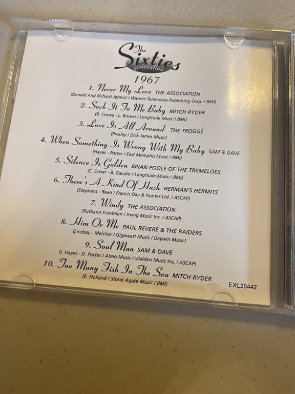 The Sixties Generation 1967 CD - Thumbnail 4