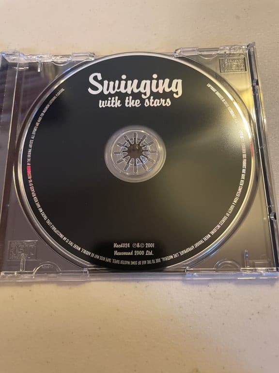 Swinging with the Stars CD Ray Charles, Peggy Lee, Pat Boone, Bobby Darin - Thumbnail 3