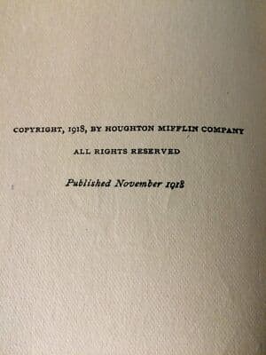 Songs of Men, Anthology Selected / Arranged Robert Frothingham hardcover 1918 - Thumbnail 3