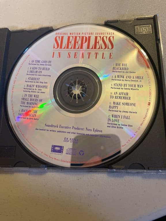 Sleepless In Seattle: Original Motion Picture Soundtrack - AUDIO CD - Thumbnail 3