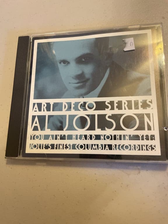 AL JOLSON You Ain't Heard Nothin' Yet Jolie's Finest Columbia Recordings CD - Image 1