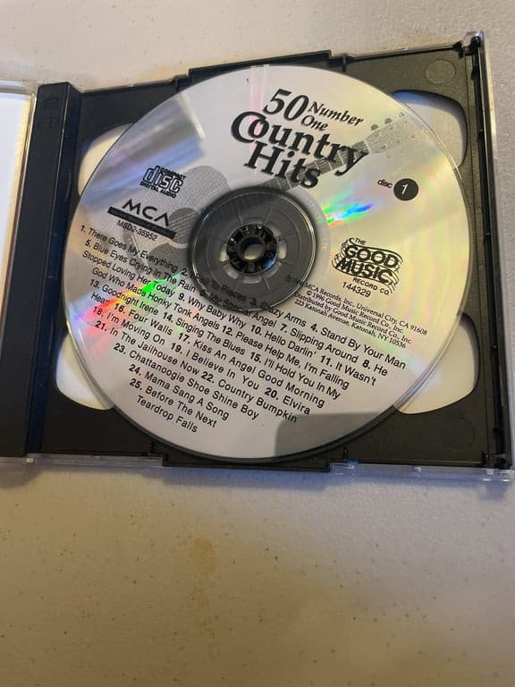 50 Number One Country Hits 2 CD Set - Thumbnail 3