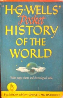 H G Wells' Pocket History of World Maps Charts Chronological Table Pocketbooks - Image 1
