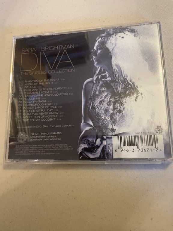 Sarah Brightman - Diva: The Singles Collection - cd - Thumbnail 2