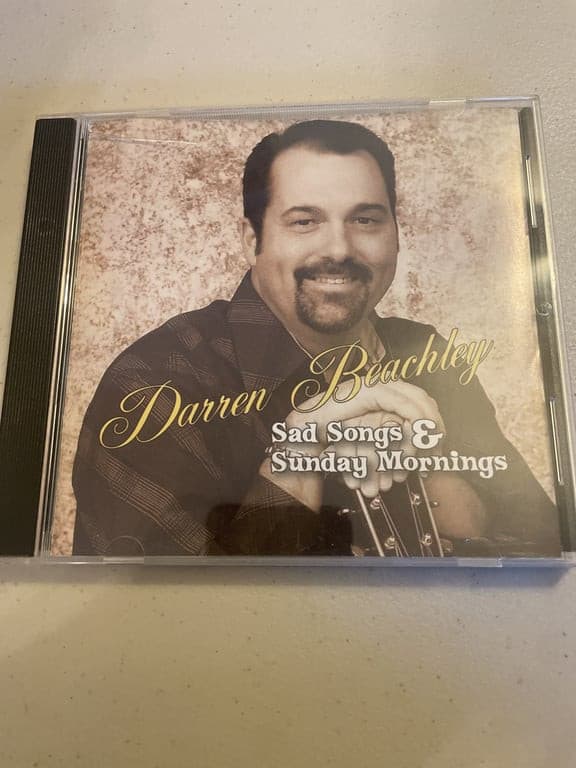 Darren Beachley sad songs & Sunday mornings cd - Image 1