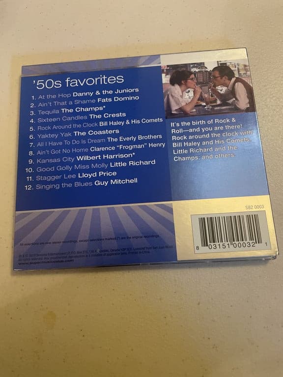 Various Artist - 50s Favorites [CD] USA Import - Thumbnail 4
