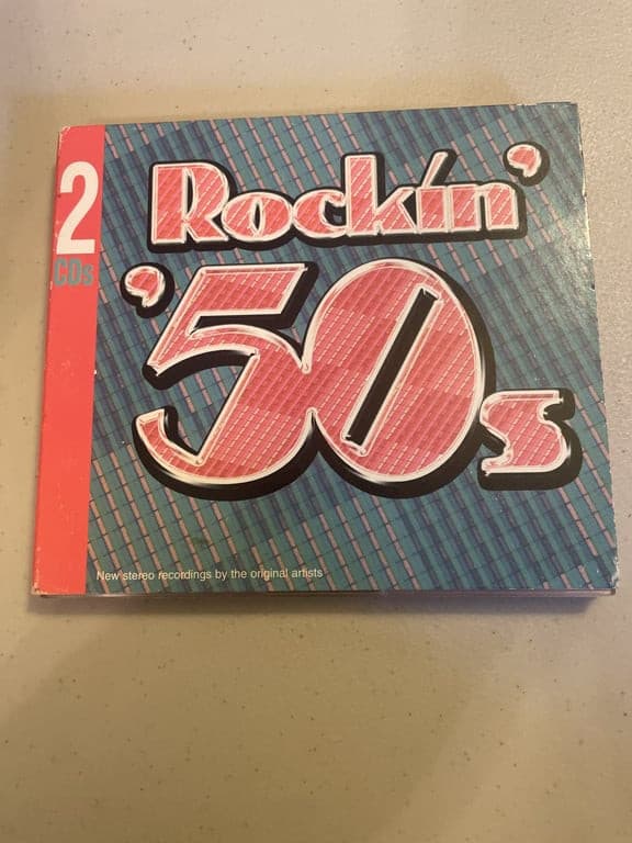 Rockin 50s 2 CD set With Recording By Various Original Artists 2 CD set - Image 1