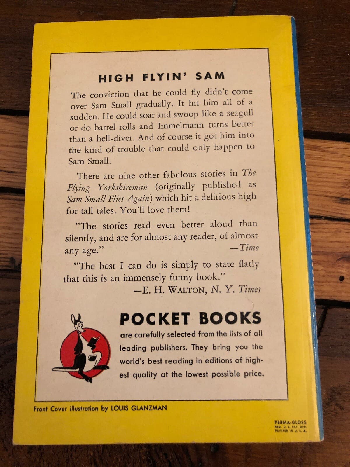 Flying Yorkshireman Nine Other Stories About Sam Small 1st Print 1st Pocket Ed. - Thumbnail 2