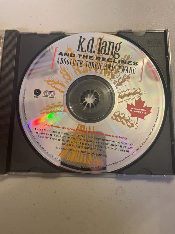 Lang, K.D., k.d. lang & The Reclines - Absolute Torch & Twang - cd - Thumbnail 3