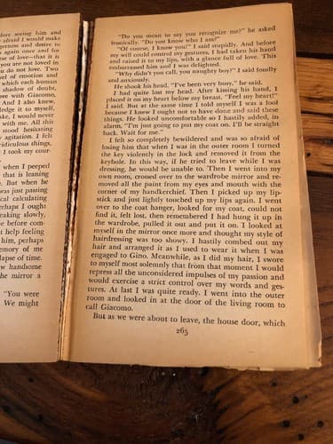 The Woman of Rome Alberto Moravia 1952 Book Complete But Some Pages Came Loose - Thumbnail 4