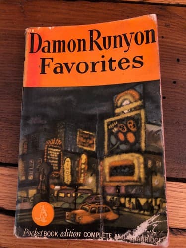 Damon Runyon Favorites SCARCE 1st Edition Pb. 1942. - Image 1