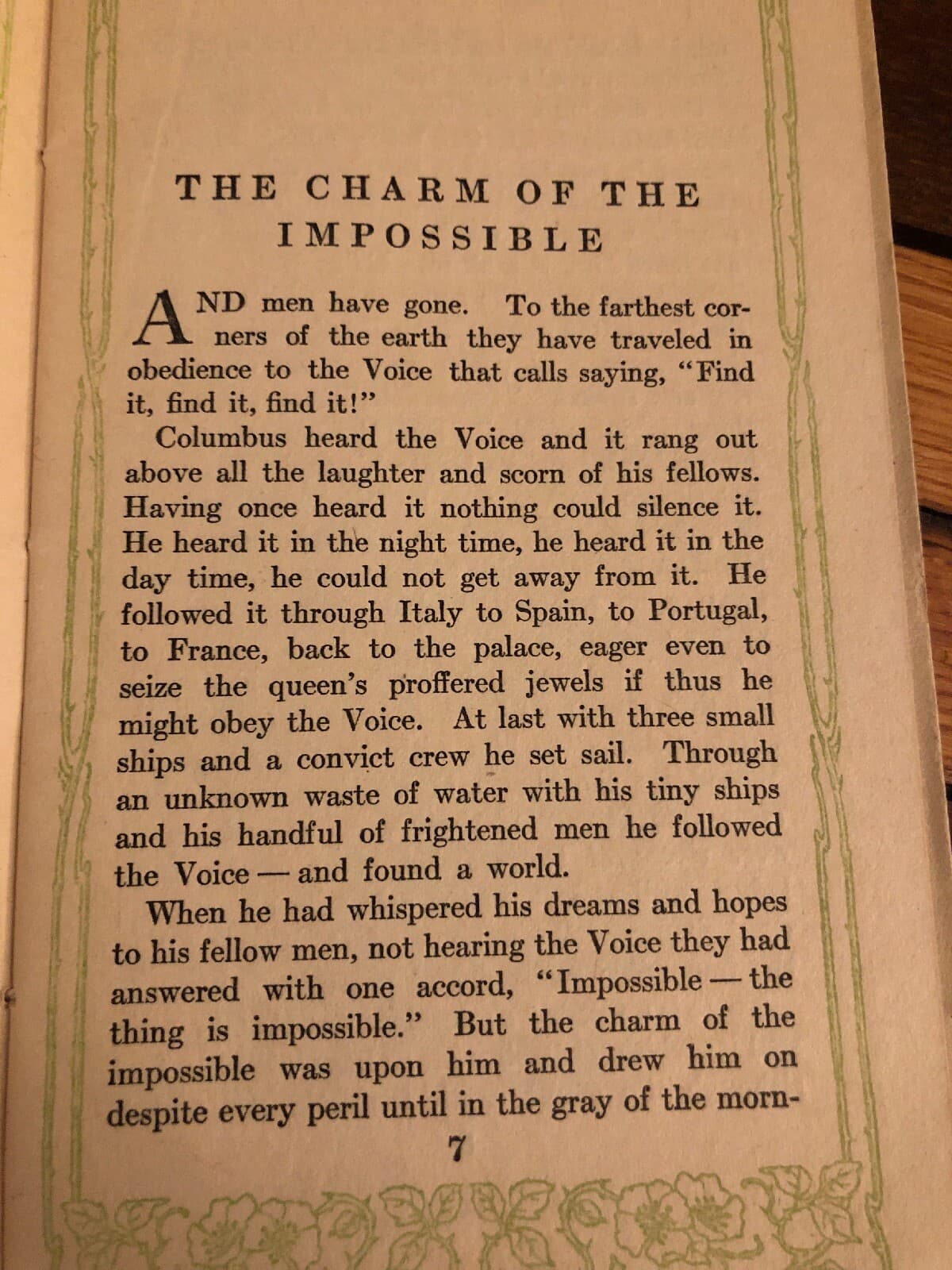 The charm of the impossible 1912 Chapbook Softcover Margaret Slattery - Thumbnail 5