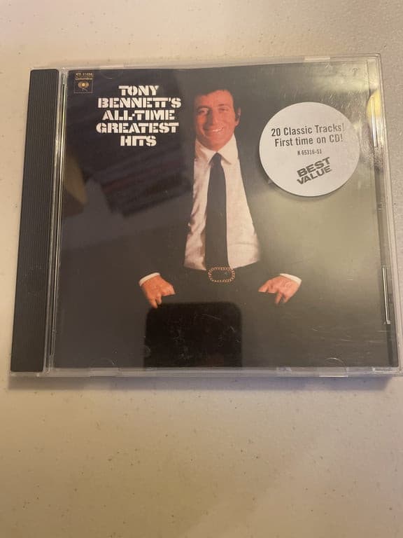 All Time Greatest Hits by Tony Bennett CD 74646531624 | - Image 1