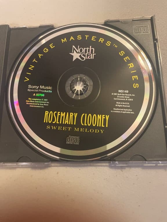 Rosemary Clooney - Sweet Melody CD - Thumbnail 3