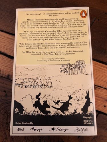The Enchanted Places Christopher Milne Pooh Tigger Piglet - Thumbnail 2
