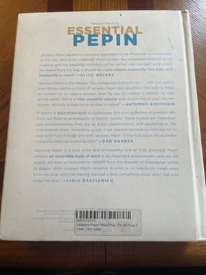 Essential Pepin Jacques Pepin Hardcover Cookbook With Searchable DVD 2011 HC - Thumbnail 9