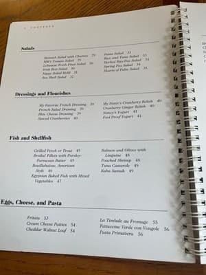The True Essentials of a Feast Cookbook Library of Congress 1987 Spiral-Bound - Thumbnail 12