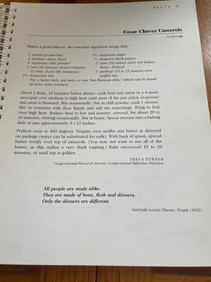 The True Essentials of a Feast Cookbook Library of Congress 1987 Spiral-Bound - Thumbnail 4