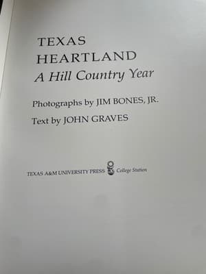 Texas Heartland Hill Country Year Photographs SIGNED by Jim Bones Jr - Thumbnail 8