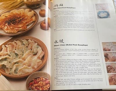 Chinese Dimsum 100 Recipes Cookbook Illustrated 1985 Weathervane Hardcover - Thumbnail 4