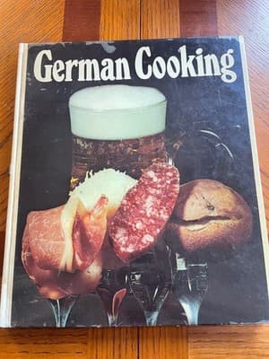 German Cooking Cookbook 1972 Hardcover Recipes German Cuisine Large Illustrated - Image 1