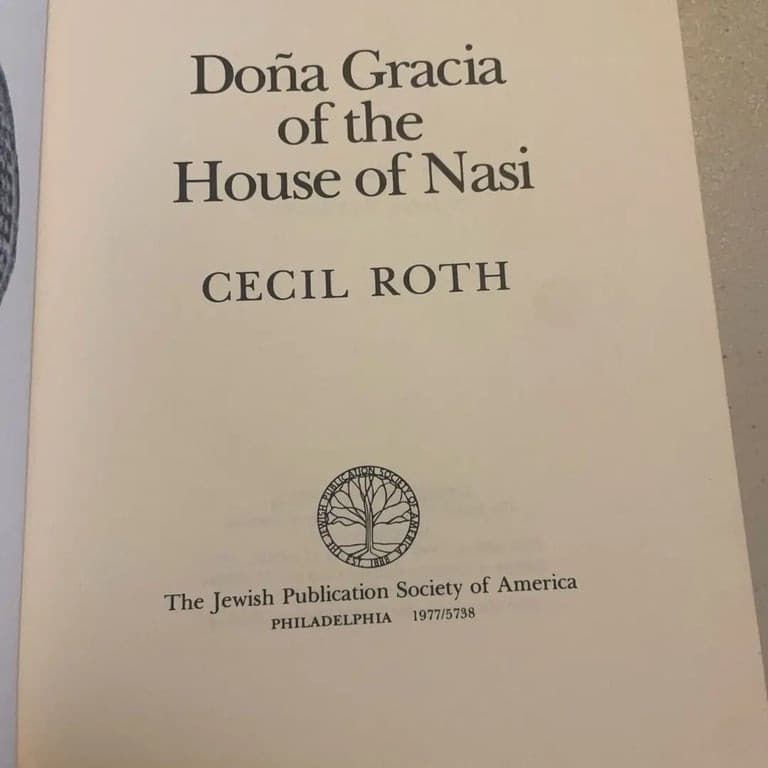 Dona Gracia of the House of Nasi - Cecil Roth: 9780827600997 - Thumbnail 3