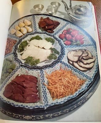 Mrs Ma's Chinese Cookbook Nancy Chih Ma 1960 Tuttle Hardcover Red Illustrated - Thumbnail 3