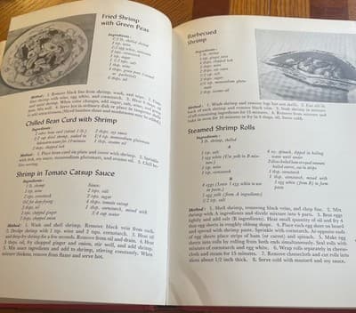 Mrs Ma's Chinese Cookbook Nancy Chih Ma 1960 Tuttle Hardcover Red Illustrated - Thumbnail 5