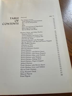 Mrs Ma's Chinese Cookbook Nancy Chih Ma 1960 Tuttle Hardcover Red Illustrated - Thumbnail 11