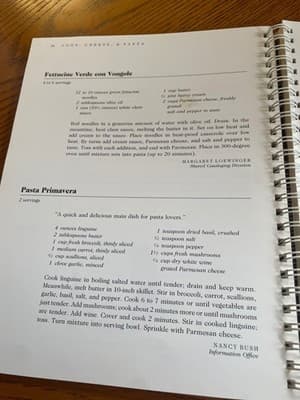 The True Essentials of a Feast Cookbook Library of Congress 1987 Spiral-Bound - Thumbnail 7