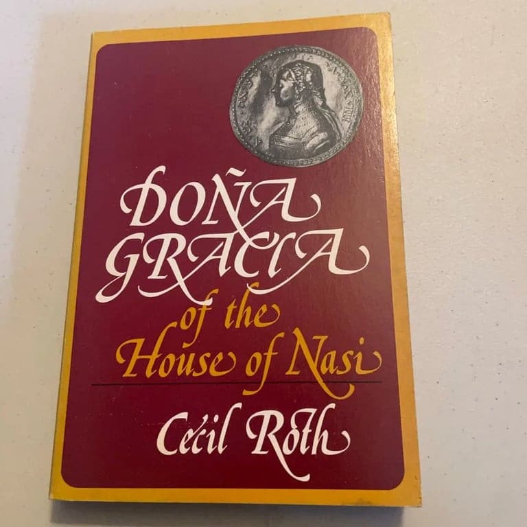 Dona Gracia of the House of Nasi - Cecil Roth: 9780827600997 - Image 1