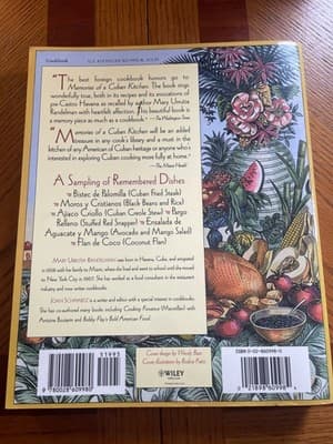 Memories of a Cuban Kitchen Mary Urrutia Randelman Paperback Cookbook 1992 - Thumbnail 2